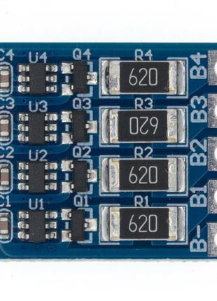 Модуль балансировки 4S li-ion пасивний балансир Li-ion 16.8V