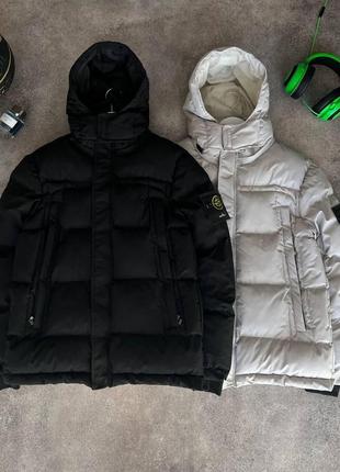 Мужская зимняя куртка stone island