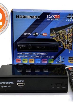 Цифровий ефірний тюнер DVB T2 HDOPENBOX 2021 з перегляду YouTu...