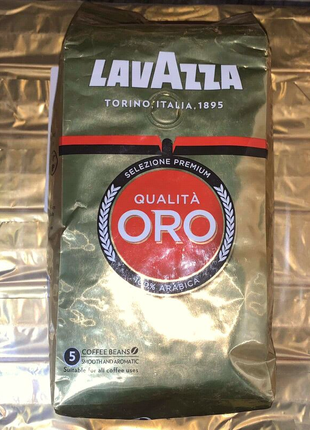Кофе в зернах Lavazza Qualita Oro ОРИГИНАЛ 1кг