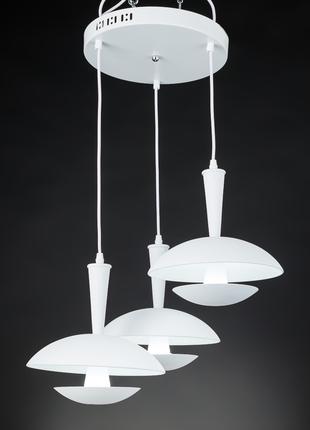 Люстра підвіс біла на 3 лампи LED 10w (ZW011/3 (white))