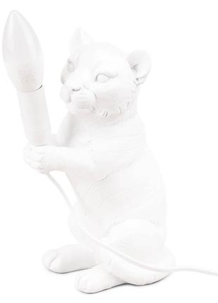 Лампа "Білий тигр", біла (2014-001)