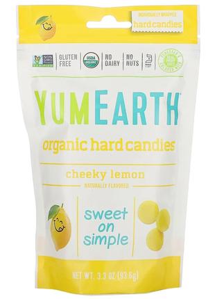 Заменитель питания YumEarth Organic Hard Candies (леденецы), 9...