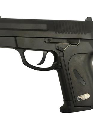 Пистолет ZM01-B, черный, с пульками, металический