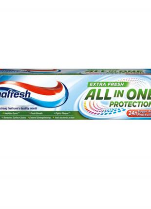 Зубна паста Aquafresh All in One Екстра свіжість 100 мл (50545...