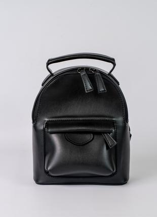 Жіночий рюкзак чорний рюкзак маленький міні рюкзак на кожен день