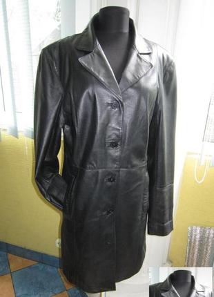 Оригинальная женская кожаная куртка-плащ avitano. германия. ло...