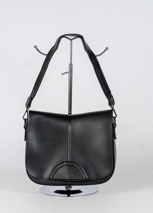 Женская сумка черная сумка через плечо кроссбоди черный клатч
