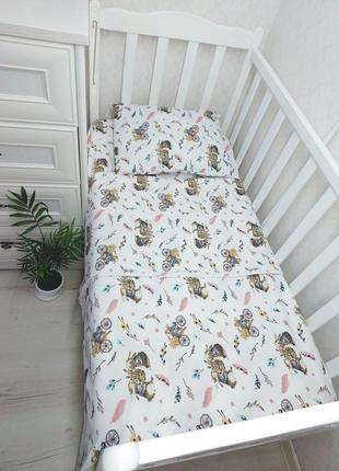 Змінний набір у дитяче ліжечко "Байка"