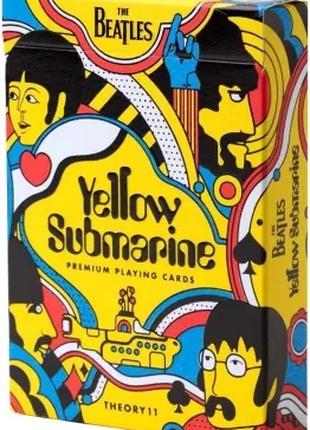 Покерные карты Yellow Submarine Playing Cards / Yellow Submari...