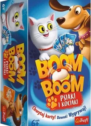 Настільна гра Boom Boom Boom: Pups & Kittens / Бум-Бум: Собаки...