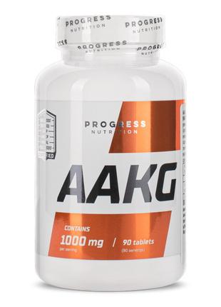 Аминокислота Progress Nutrition AAKG, 90 таблеток