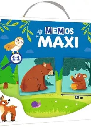 Настільна гра Memos Maxi Animal Parents and Children / Мемос M...