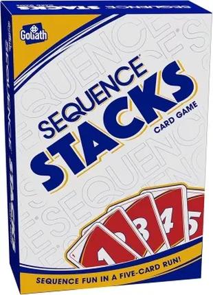 Настольная игра Sequence Stacks Card Game