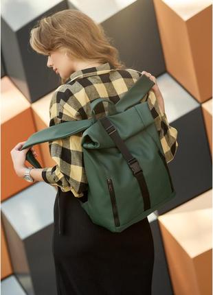 Женский рюкзак sambag rolltop one зеленый