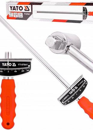 Ключ динамометричний 1/2" 0-300 Нм YATO YT-07641