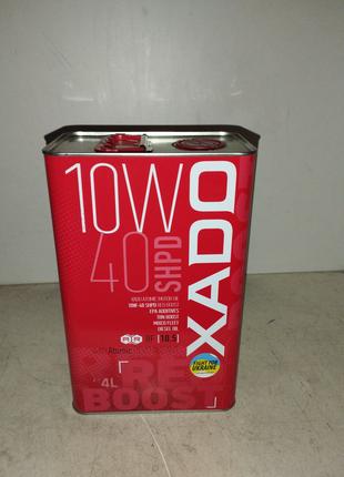 Масло моторное XADO Atomic Oil 10W-40 SHPD (SL/CI-4) 4л RED BOOST