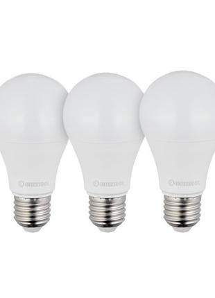 Лампи світлодіодні, набір 3 од. LL-0015, LED A60, E27, 12 Вт, ...