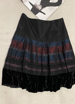 United colors of benetton отличная юбка миди с подкладкой