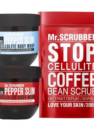 Антицелюлітний набір Hot & Cold + Скраб Mr.SCRUBBER