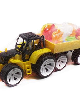 Игровой набор "Трактор: Ферма", желтый