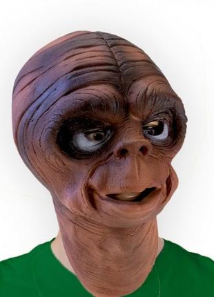 Реалистичная маска латексная Инопланетянин E.T