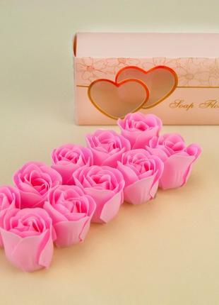 Подарочный набор Бутоны роз из мыла 12569 (розовый)