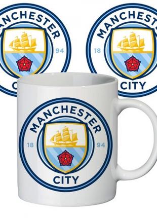 Чашка с принтом 65404 ФК Манчестер Сити