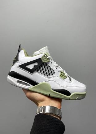 Кроссовки nike air jordan 4 retro seafoam