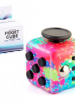 Кубик антистресс Fidget Cube радужный (зеленый)