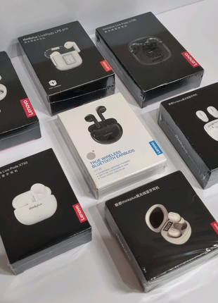 Бездротові навушники, bluetooth гарнітура Lenovo