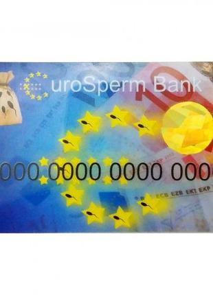 Прикольная Кредитка EuroSperm Bank