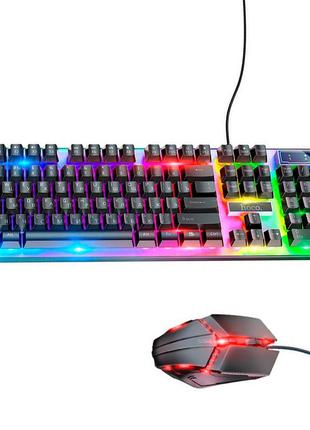 Комплект клавіатура та миша з підсвіткою Combo HOCO Luminous g...