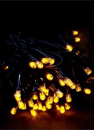Світлодіодна гірлянда Led на 200 світлодіодів 16 м зелений дрі...