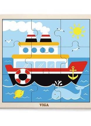 Пазл Viga Toys Корабль (51445)