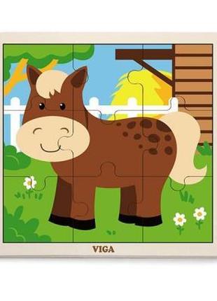 Пазл Viga Toys Лошадь (51439)