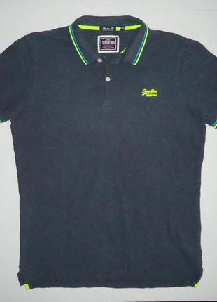 Футболка superdry polo london fit (xxl)