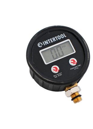 Манометр цифровой Intertool - для пневмопистолета подкачки колес