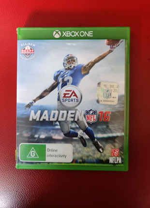 Игра диск Madden 16 / Американский футбол для Xbox One
