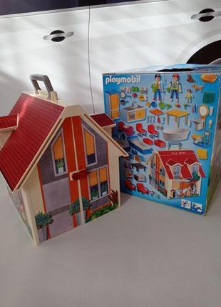 Playmobil. домик для кукол. коробка.