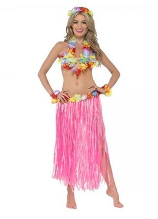 Карнавальный костюм Гавайский (розовый)