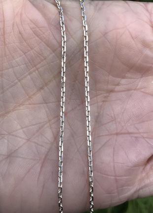 Цепочка серебряная Якорная 5026.50, 55 размер