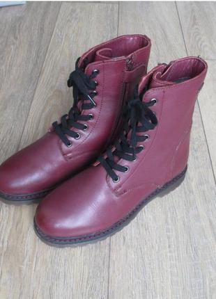 Varese (35) кожаные мембранные ботинки женские
