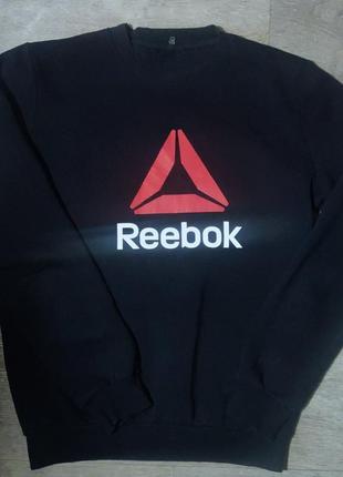 Свитшот reebok с флисом