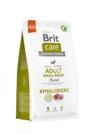 Сухой корм Brit Care Adult Small Breed Lamb 7 кг