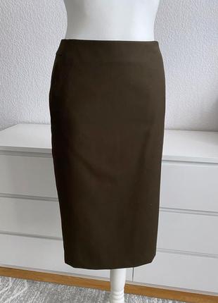 Шерстяная юбка uniqlo carine roitfeld