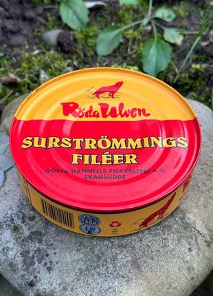 Сюрстромінг Surstromming Roda Ulven 400 g