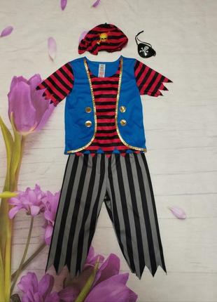 Карнавальный костюм на хэллоуин пират костюм пирата разбойник