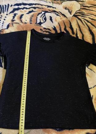 Черная детская футболка блузка reserved 134р