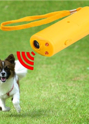 Ліхтарик + Ультразвуковий відлякувач собак AD-100
